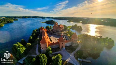 Trakų pilies panorama
