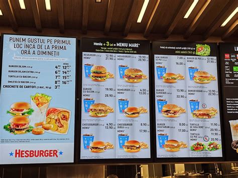 Alergenų lentelė Hesburger meniu