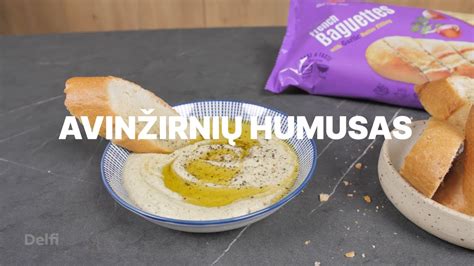 Humuso ingredientų paruošimas