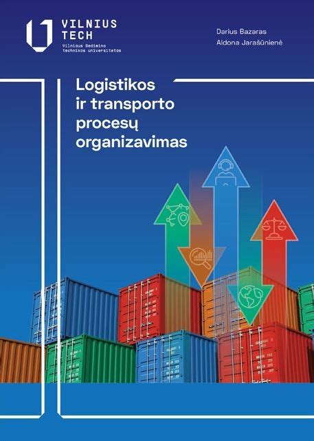 Logistikos ir krovinių transporto iliustracija