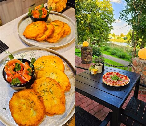 Įvairūs restorano „PAS TĄ“ patiekalai