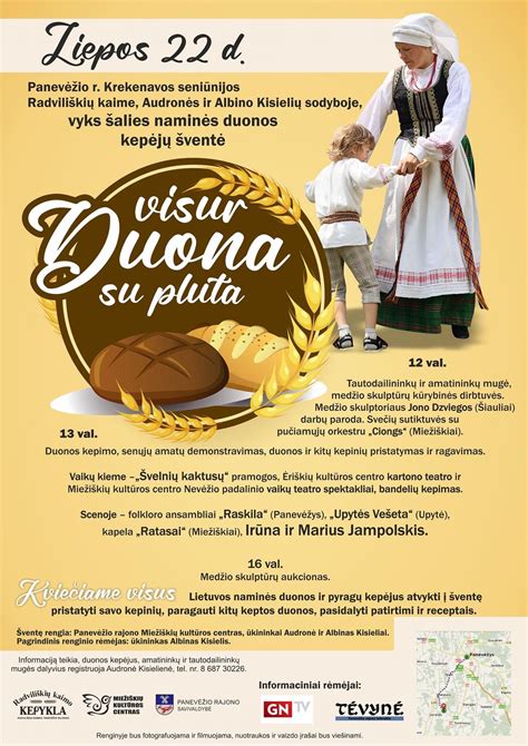 Tradicinės duonos kepimo šventė