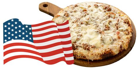 Amerikietiškos storapadės picos pavyzdys