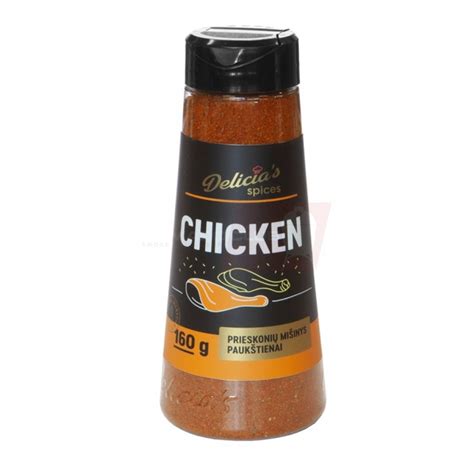 Įvairūs prieskoniai vištienai