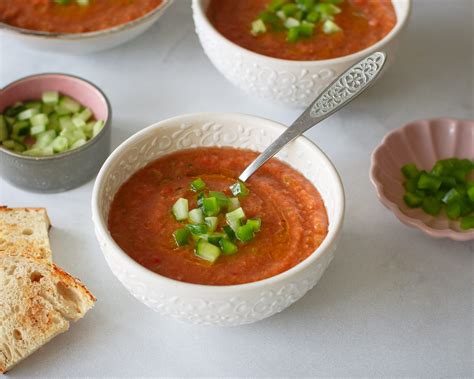 Ispaniškos šaltos sriubos (Gazpacho)