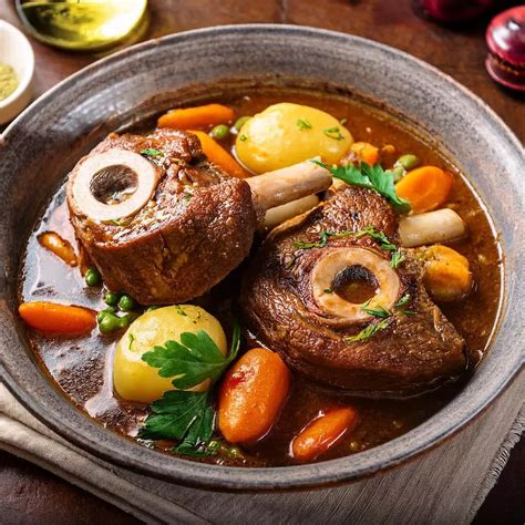 Tradicinis Osso Buco patiekalas