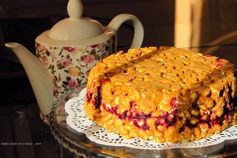 Karamelinis krekerių tortas