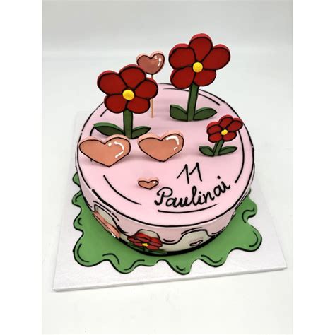 originalus vaikiškas tortas su vardu