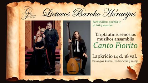 Baroko laikų puota ir patiekalai