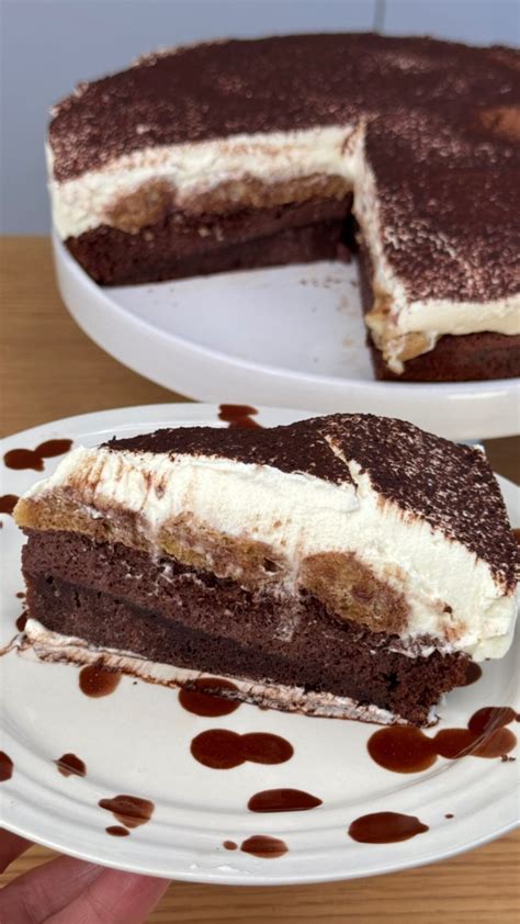 Šokoladinis tiramisu tortas su kava