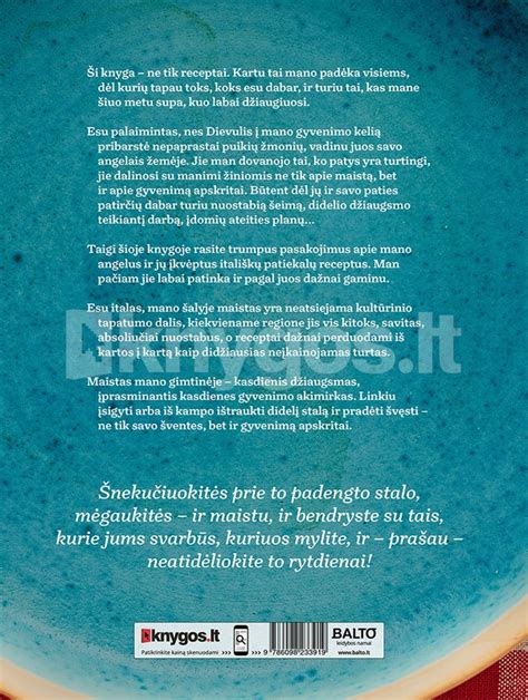 Viršelis knygos „Carpe Diem. Angelų įkvėpti itališkos virtuvės receptai“