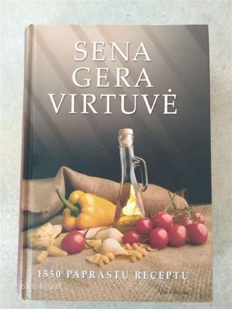 Sena pyrago receptų knyga