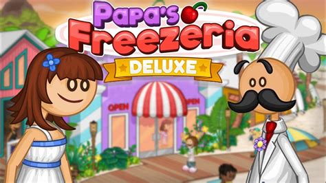 „Papa's Freezeria“ žaidimo procesas ir darbo stotys