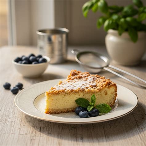 Nuotrauka patrauklaus varškės pyrago