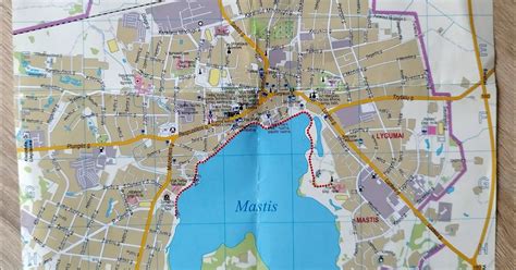 Telšių miesto žemėlapis su lankytinomis vietomis