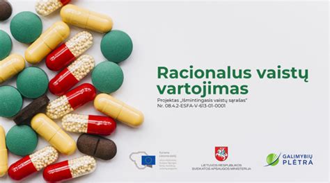 Infografika apie teisingą vaistų vartojimą