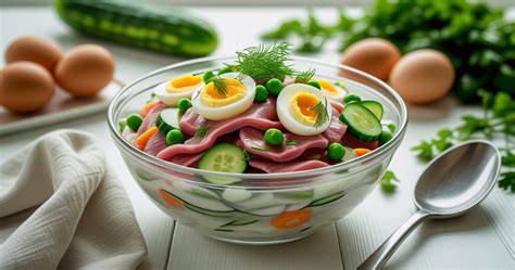 įvairių liežuvio salotų pateikimas stiklinėse