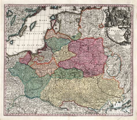 Istorinis žemėlapis, rodantis kultūrinių įtakų sankirtą LDK