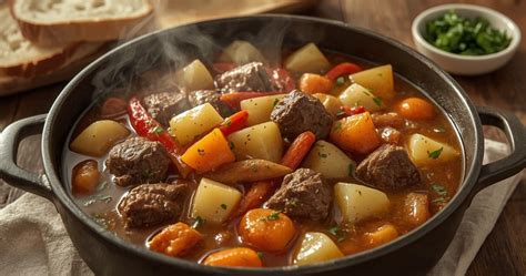 Orkaitėje troškinama mėsa ir daržovės