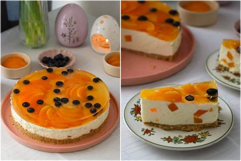 Nekeptas jogurtinis tortas su vaisiais