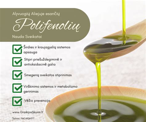 Infografika su alyvuogių aliejaus nauda sveikatai