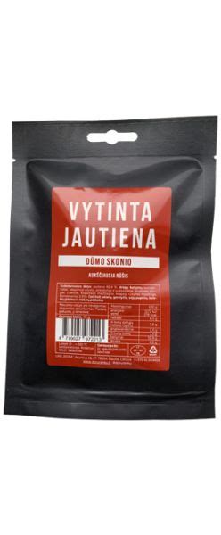 Plonai pjaustyta vytinta jautiena