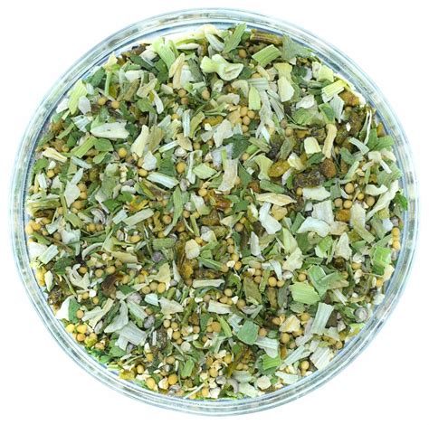 Įvairūs prieskoniai ir žalumynai, tinkantys žuvies patiekalams