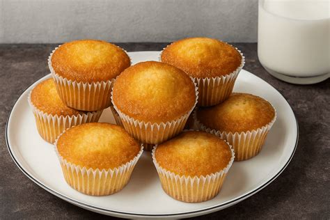 klasikiniai vaniliniai keksiukai