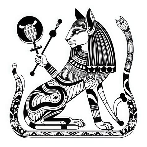 Egipto deivė Bastet ir katės