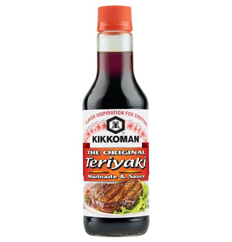 Įvairūs teriyaki padažo variantai