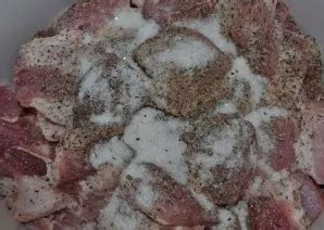 kiaulienos marinavimas dubenyje