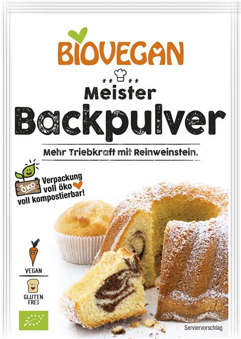 BioVegan kepimo miltelių pakuotė su tapijokos krakmolu