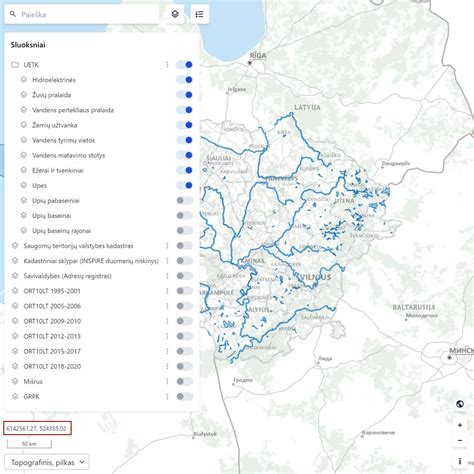 Altajaus rezervato žemėlapis