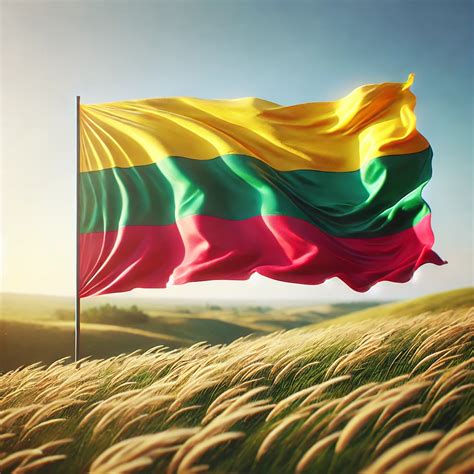 Nuotrauka su Lietuvos vėliavos spalvų jogurtiniu tortu