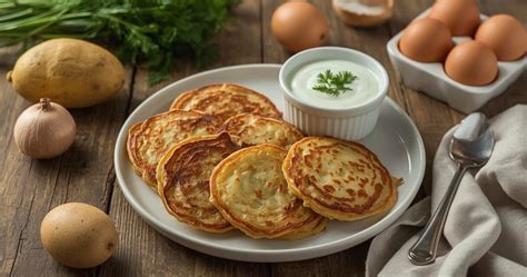 Tobulų bulvinių blynų schema