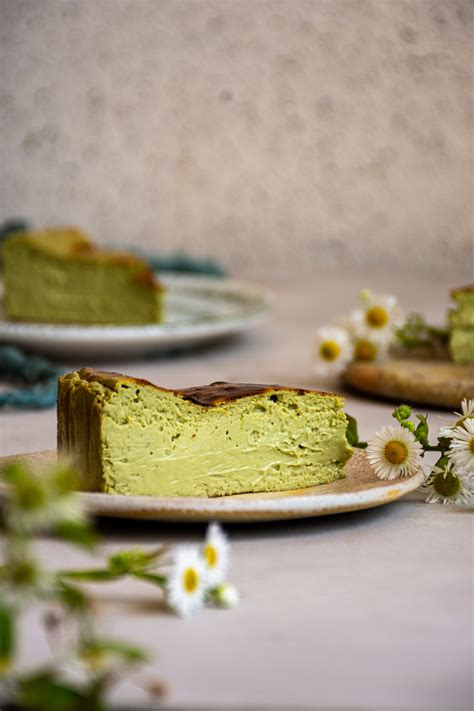 Pyrago su matcha arbata nuotrauka