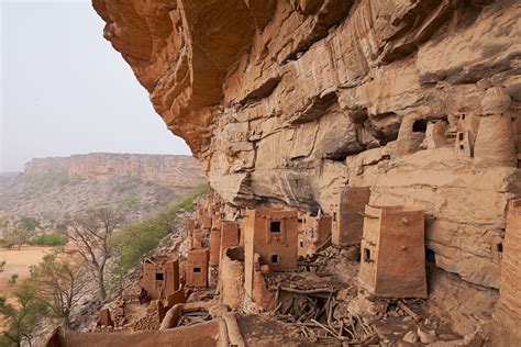 Dogon village on Bandiagara Escarpment