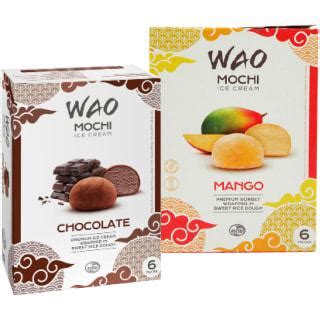 Įvairūs azijietiški desertai ir mochi ledai