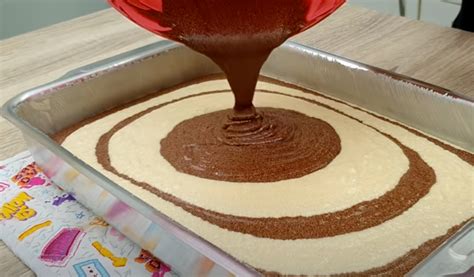 dviejų spalvų biskvito tešlos paruošimas