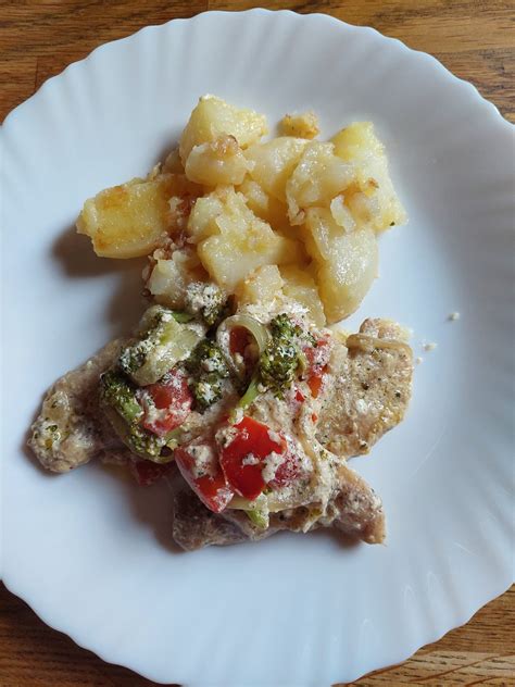 Vištienos filė su daržovėmis