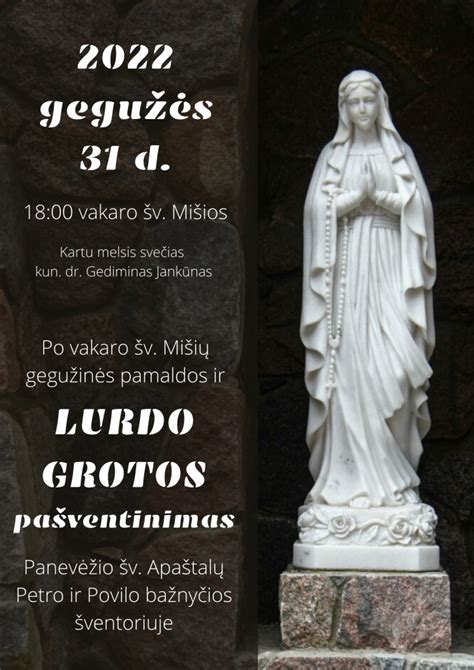 Plungės Lurdo grotos atstatymas ir iškilmės