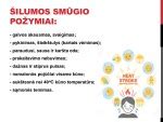 Šilumos smūgio simptomai ir pirmoji pagalba