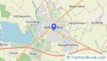 Istorinis Vilkaviškio dvaro žemėlapis