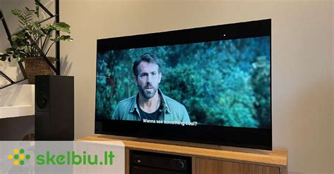 LG sulankstomas OLED televizorius