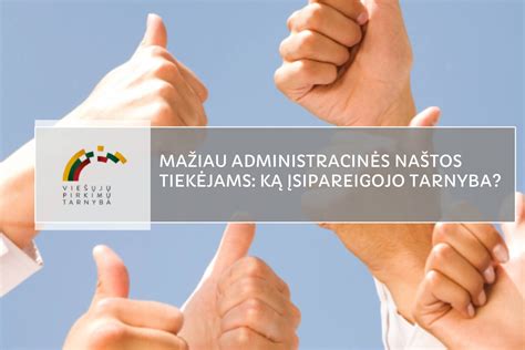 Administracinės naštos mažinimas viešuosiuose pirkimuose