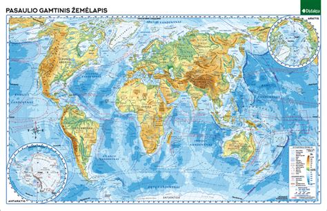 Argentinos geografijos žemėlapis