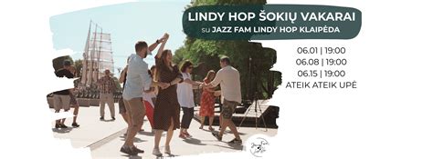 Pora šoka Lindy Hop šokių vakarėlyje