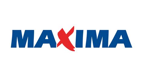 Maxima parduotuvės logotipas