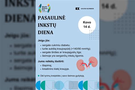 Infografika: Inkstų ligų „tylusis“ pobūdis ir statistika