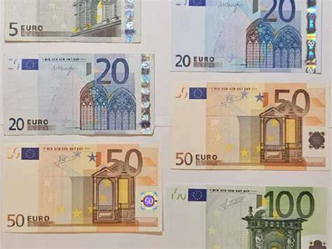 Euro banknotai ir monetos